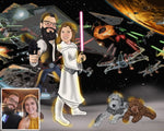 Load image into Gallery viewer, Star Cartoon Wars