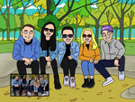 Load image into Gallery viewer, Guy and Family