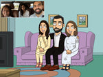 Load image into Gallery viewer, Cartoon Caricature From Photo | Family Guy's portrait | I Toonify