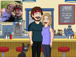 Load image into Gallery viewer, Bob's Custom Burger Portrait