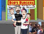 Load image into Gallery viewer, Bob's Custom Burger Portrait