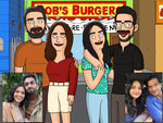 Load image into Gallery viewer, Bobs Burgers Family Portrait | Image Into Cartoon | I Toonify