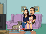 Load image into Gallery viewer, Guy and Family