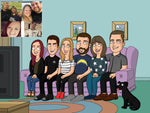 Load image into Gallery viewer, Cartoon Caricature From Photo | Family Guy's portrait | I Toonify