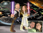 Load image into Gallery viewer, Star Cartoon Wars