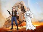Load image into Gallery viewer, Star Cartoon Wars