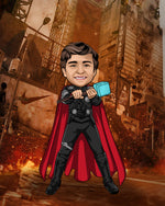 Load image into Gallery viewer, Custom Superheroes Portrait | Picture To Drawing | I Toonify