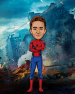 Load image into Gallery viewer, Custom Superheroes Portrait | Picture To Drawing | I Toonify