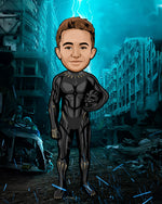 Load image into Gallery viewer, Custom Superheroes Portrait | Picture To Drawing | I Toonify