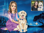 Load image into Gallery viewer, Image Into Cartoon | Disney Cartoon Family Portrait | I Toonify
