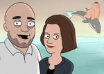 Load image into Gallery viewer, Guy and Family