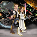 Load image into Gallery viewer, Star Cartoon Wars