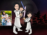 Load image into Gallery viewer, Star Cartoon Wars