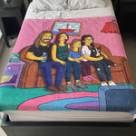 Load image into Gallery viewer, Fleece Blanket | Unique Fleece Blanket | I Toonify