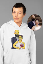Load image into Gallery viewer, Unisex Blend Hoodie | Cartoon Print Hoodie | I Toonify