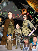 Load image into Gallery viewer, Star Cartoon Wars