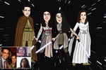 Load image into Gallery viewer, Star Cartoon Wars