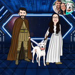 Load image into Gallery viewer, Star Cartoon Wars