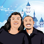 Load image into Gallery viewer, Disney-Style Fairy Tale Caricatures
