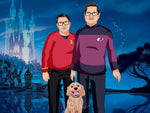 Load image into Gallery viewer, Disney-Style Fairy Tale Caricatures