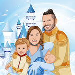 Load image into Gallery viewer, Disney-Style Fairy Tale Caricatures