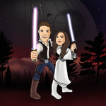 Load image into Gallery viewer, Star Cartoon Wars