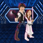 Load image into Gallery viewer, Star Cartoon Wars