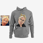 Load image into Gallery viewer, Unisex Blend Hoodie | Cartoon Print Hoodie | I Toonify