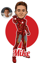 Load image into Gallery viewer, Custom Superheroes Portrait | Picture To Drawing | I Toonify