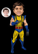 Load image into Gallery viewer, Custom Superheroes Portrait | Picture To Drawing | I Toonify