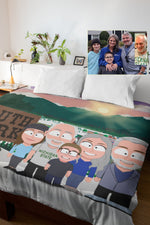 Load image into Gallery viewer, Fleece Blanket | Unique Fleece Blanket | I Toonify