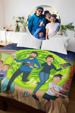 Load image into Gallery viewer, Fleece Blanket | Unique Fleece Blanket | I Toonify