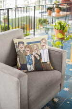 Load image into Gallery viewer, Cartoon Photo Pillow | Custom Photo Pillow | I Toonify