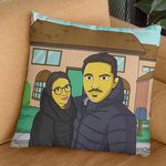 Load image into Gallery viewer, Cartoon Photo Pillow | Custom Photo Pillow | I Toonify