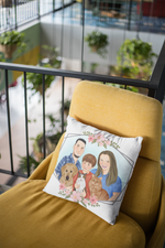 Load image into Gallery viewer, Cartoon Photo Pillow | Custom Photo Pillow | I Toonify