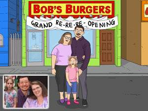 Bob's Custom Burger Portrait