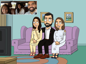 Cartoon Caricature From Photo | Family Guy's portrait | I Toonify