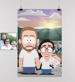 Load image into Gallery viewer, Photo To Cartoon | Portrait On Poster | I Toonify
