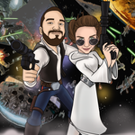 Load image into Gallery viewer, Custom Star Wars Family Portrait | Image Into Cartoon | I Toonify
